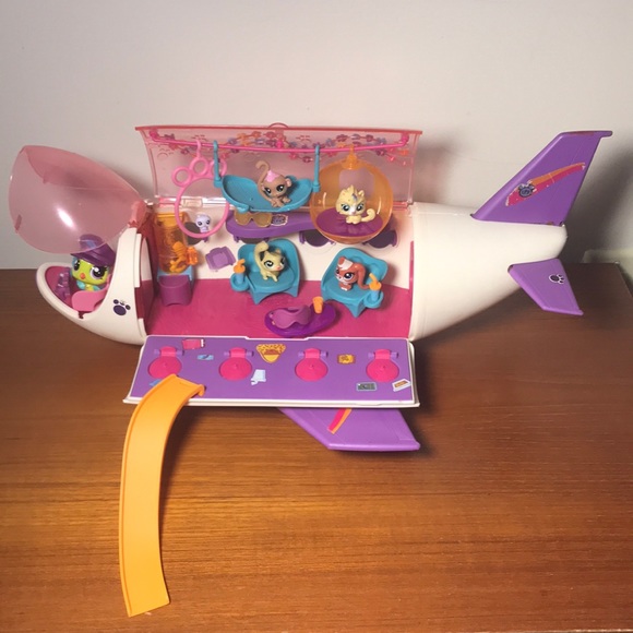 littlest pet shop plane